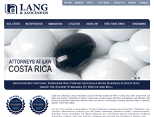 Tablet Screenshot of langcr.com